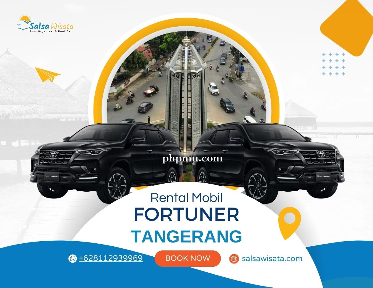 Rental Fortuner Tangerang untuk City Tour